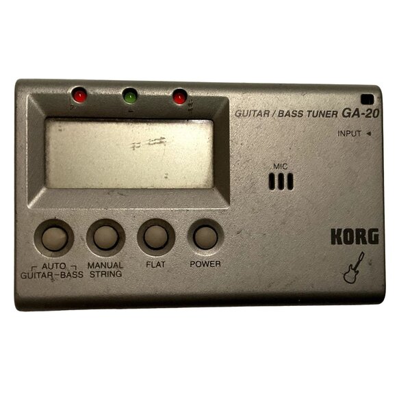 KORG GUITAR BASS TUNER GA-20 UNTESTED - Picture 1 of 3